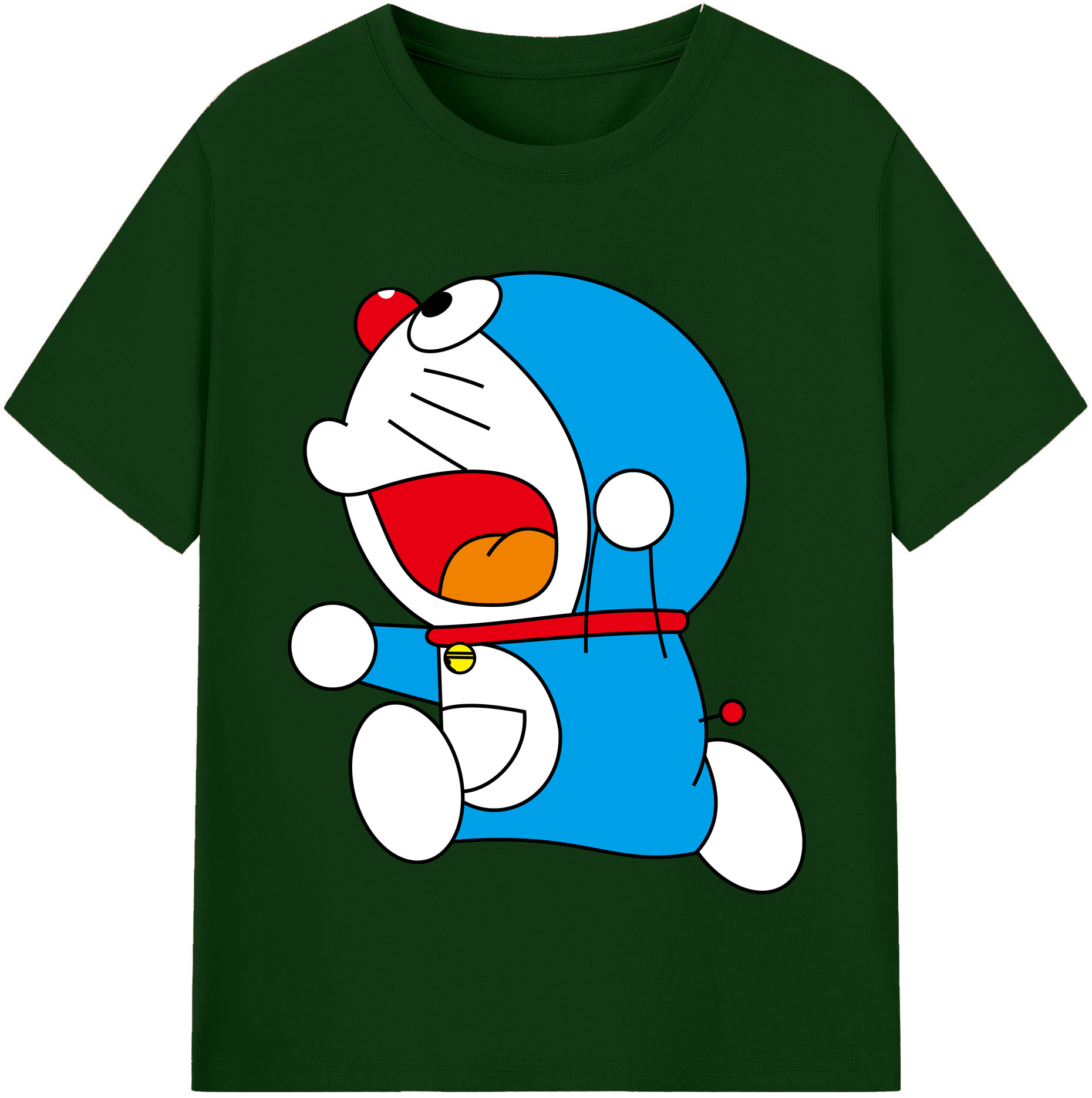 （画像用） ドラえもん Doraemon 綿100％半袖Tシャツ（フロントプリント）